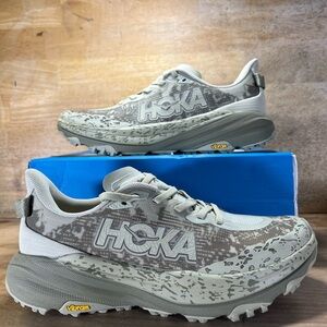 NEW Hoka One One SpeedGoat 6 Womens Size 8.5 Trail Running Shoes Oyster Mushroom